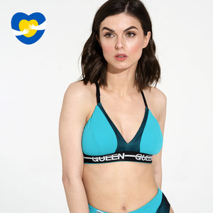 Queen Wear Doll Top - Scuba Blue