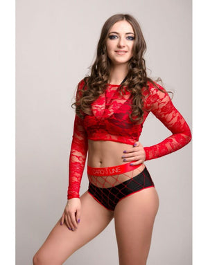 Caro Line Mesh Bottoms - Various Colours - PoleGearNZ