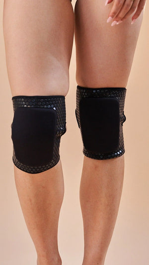 Lunalae Grip Knee Pads - Velcro - Black