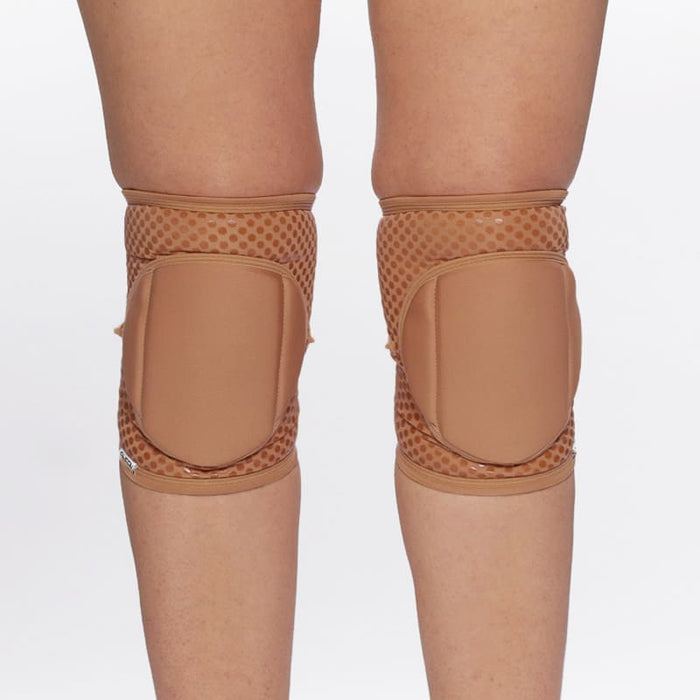 Queen Wear Knee Pads - Grip - Nude Caramel - PRE ORDER
