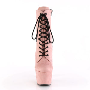PLEASER ADORE-1020FS B. PINK FAUX SUEDE/B. PINK FAUX SUEDE