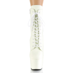 PLEASER ADORE-1020GD WHITE GLOW F.LEATHER/WHITE GLOW F.LEATHER