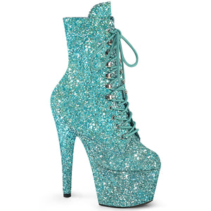 PLEASER ADORE-1020GWR TURQUOISE GLITTER/TURQUOISE GLITTER