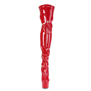 PLEASER ADORE-3000 RED STR PAT/RED