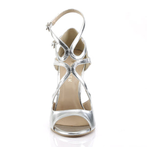 PLEASER AMUSE-15 SLV MET PU