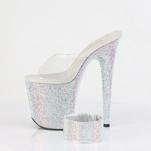 PLEASER BEJEWELED-812RS CLR/SLV MULTI RS