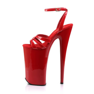 PLEASER BEYOND-012 RED/RED