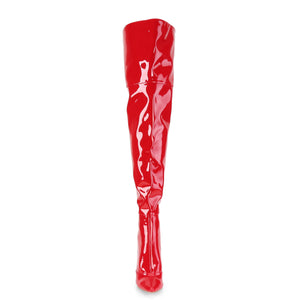 PLEASER COURTLY-3012 RED PATENT