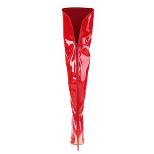 PLEASER COURTLY-3012 RED PATENT