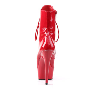 PLEASER DELIGHT-1020 RED PAT/RED