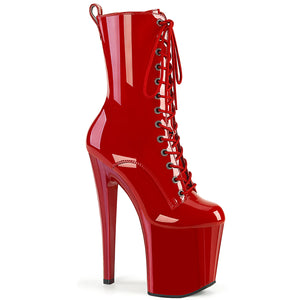 PLEASER ENCHANT-1040 RED PAT/RED