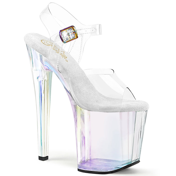 PLEASER ENCHANT-708HT CLR/HOLOGRAPHIC TINTED