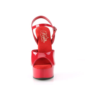PLEASER EXCITE-609 RED PAT/RED