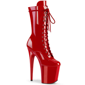 PLEASER FLAMINGO-1050 RED PAT/RED