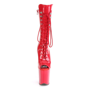 PLEASER FLAMINGO-1051 RED PAT/RED