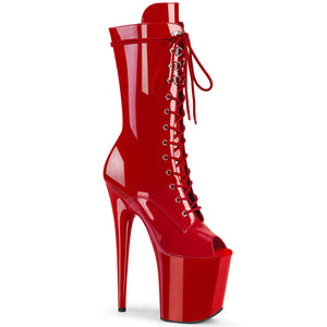 PLEASER FLAMINGO-1051 RED PAT/RED