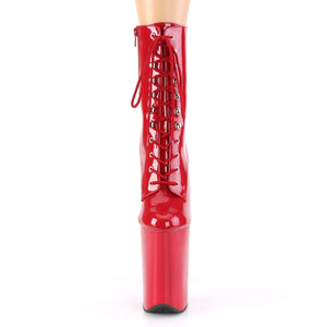 PLEASER INFINITY-1020 RED PAT/RED