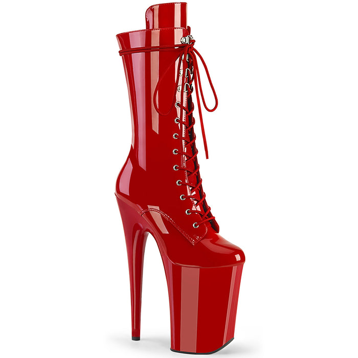 PLEASER INFINITY-1050 RED PAT/RED