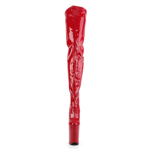 PLEASER INFINITY-4000 RED STR PAT/RED