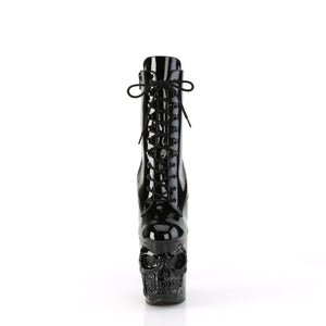 PLEASER RAPTURE-1020 BLK PAT/BLK