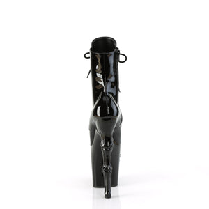 PLEASER RAPTURE-1020 BLK PAT/BLK