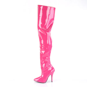 PLEASER SEDUCE-3010 H. PINK PAT