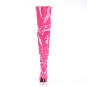 PLEASER SEDUCE-3010 H. PINK PAT