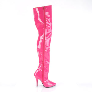 PLEASER SEDUCE-3010 H. PINK PAT