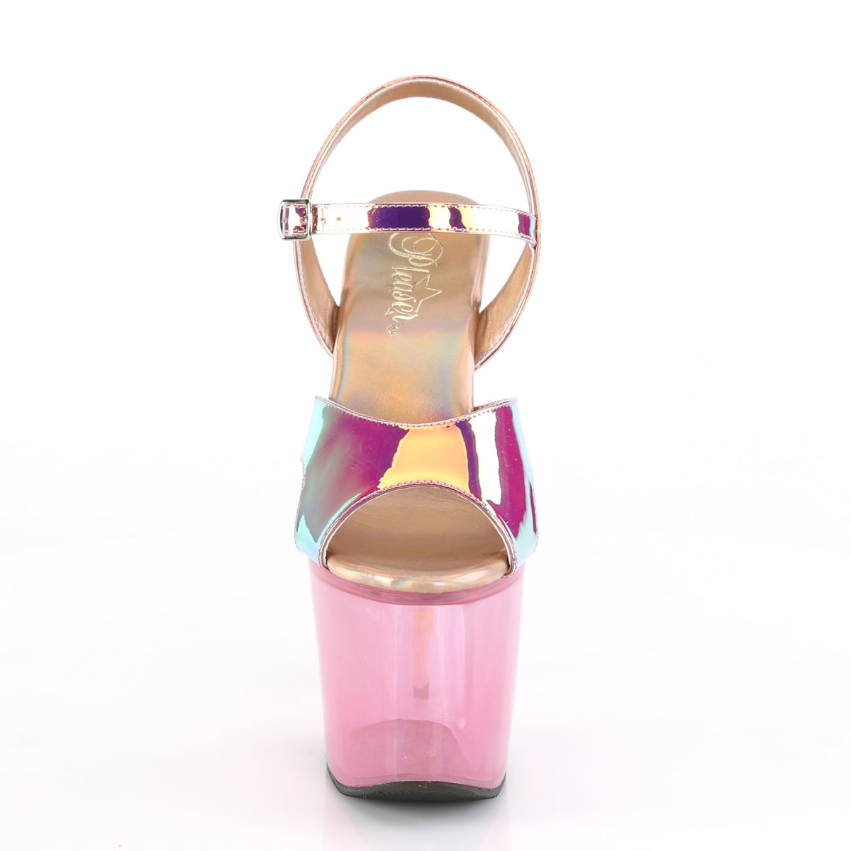 PLEASER UNICORN 711T PINK SHIFTING TPU BUBBLE GUM PINK TINTED PoleGearNZ