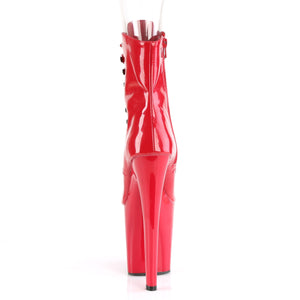 PLEASER XTREME-1021 RED PAT/RED